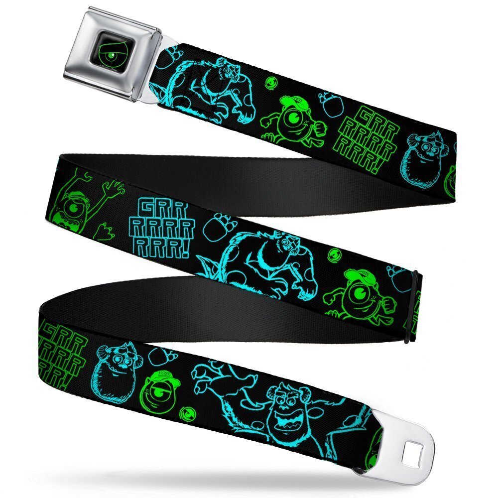 3107 Seatbelt Belt Monsters Inc. Regular
